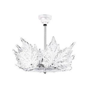 Maple Leaf Crystal Single Layer Chandelier