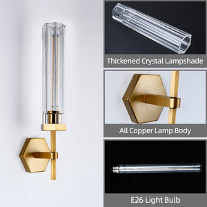 Adam Polygonal Crystal Series Wall Sconce, chandelier - view 16