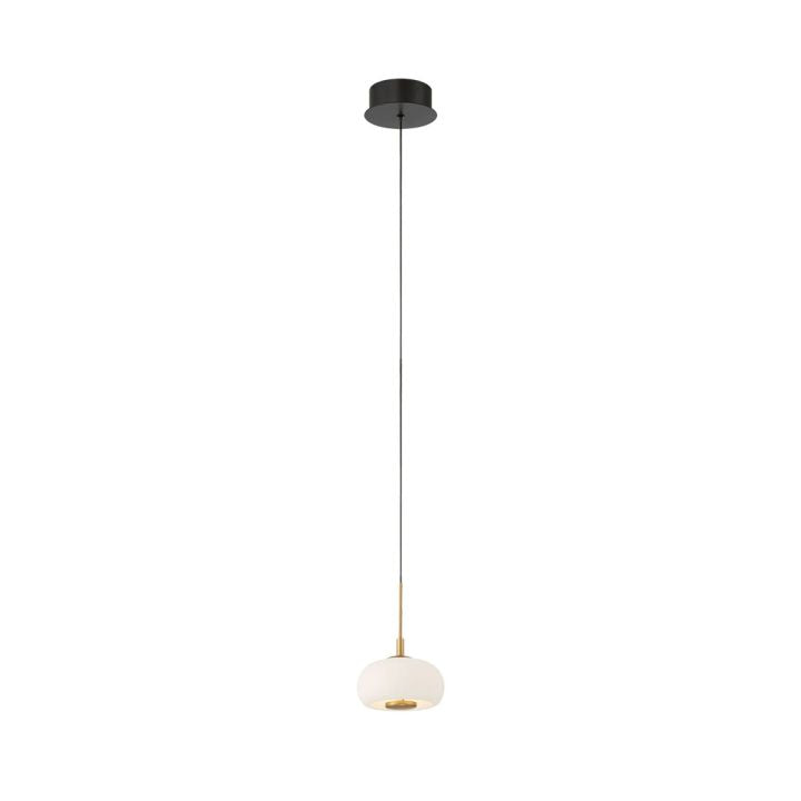 Lanterns 1 Light Round LED Pendant, chandelier - view 2