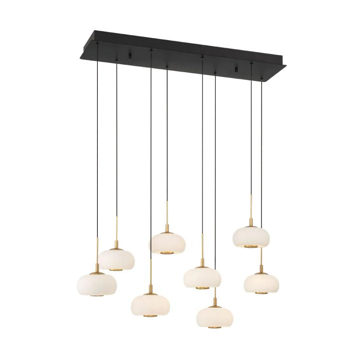 Lanterns 8 Light Rectangular LED Chandelier - view 2