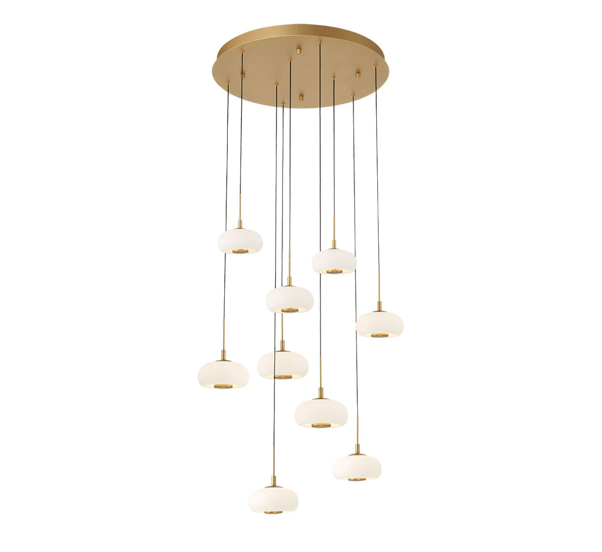 Lanterns 9 Light Round LED Chandelier - view 2