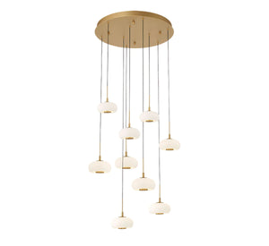 Lanterns 9 Light Round LED Chandelier - view 2