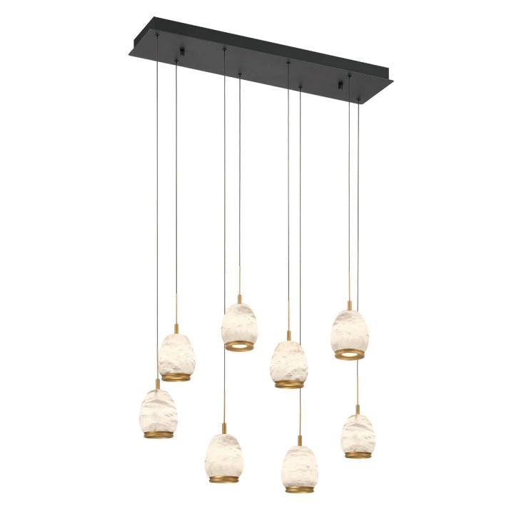 Alabaster Linear LED Chandelier - view 9