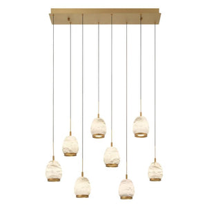 Alabaster Linear LED Chandelier - view 6