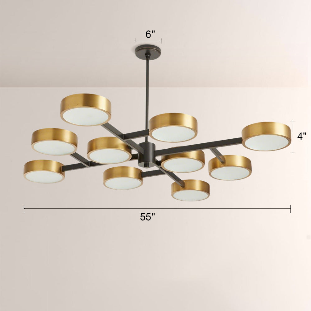 Lena Large Starburst Chandelier - view 6