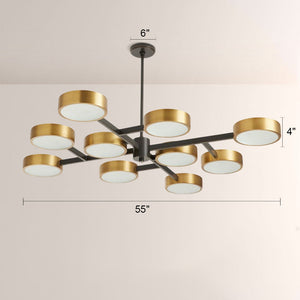 Lena Large Starburst Chandelier - view 6