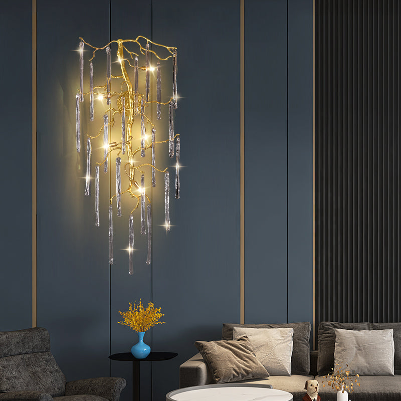 Beathe Light Crystal Branch Wall Sconce - view 4