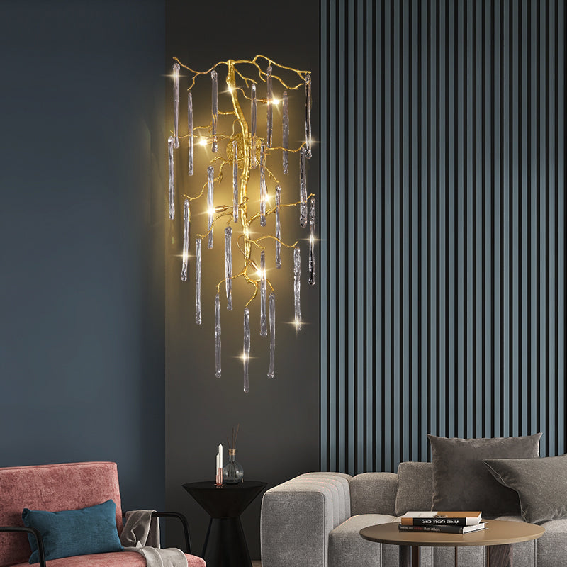 Beathe Light Crystal Branch Wall Sconce - view 5
