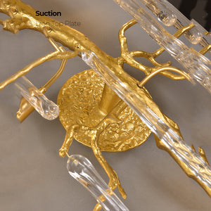Beathe Light Crystal Branch Wall Sconce - view 8
