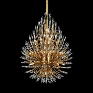 Lily Starburst Crystal Sputnik Chandelier 43" - view 2