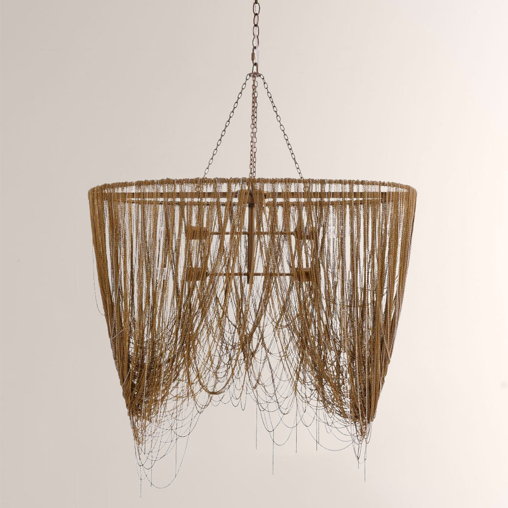 Lindsay Oval Chains Chandelier - view 2