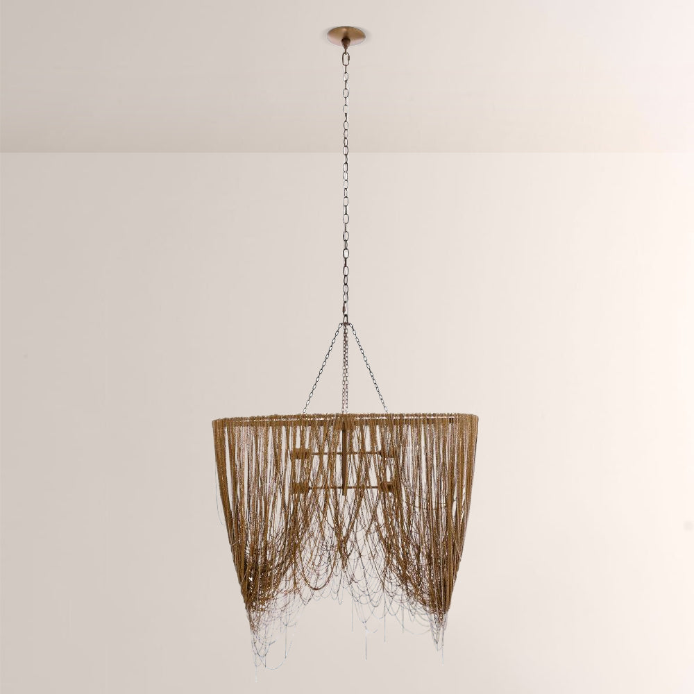 Lindsay Oval Chains Chandelier - view 3
