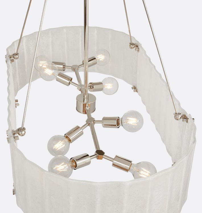 Willamette Glass Linear Chandelier 48'' - view 17