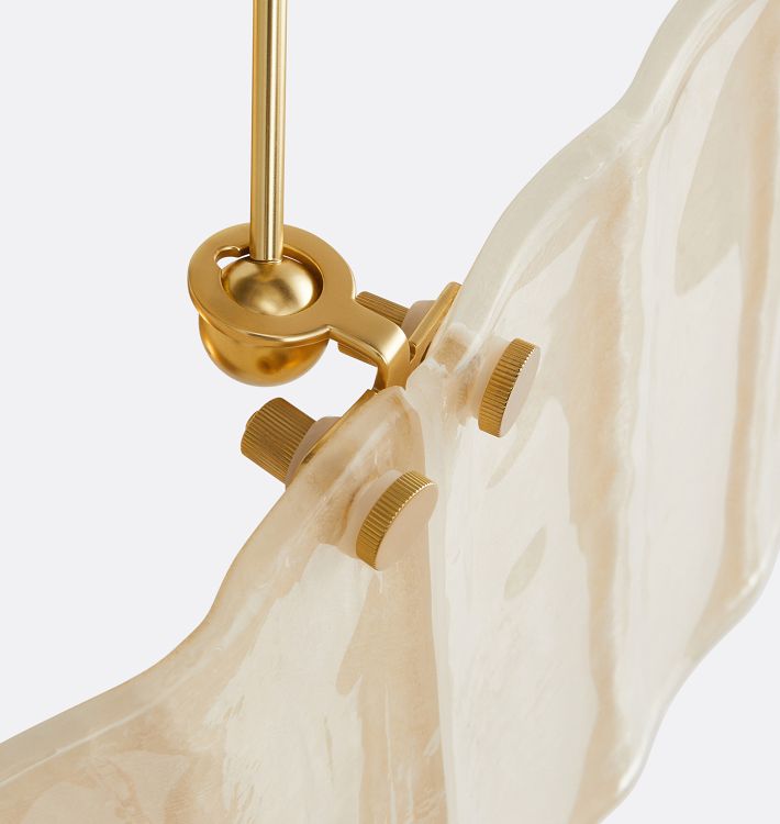 Willamette Glass Linear Chandelier 48'' - view 18