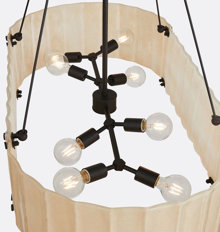 Willamette Glass Linear Chandelier 48'' - view 16