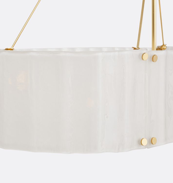 Willamette Glass Linear Chandelier 60'' - view 19