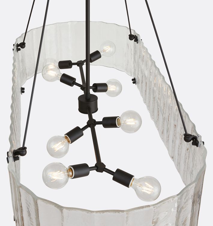 Willamette Glass Linear Chandelier 60'' - view 18