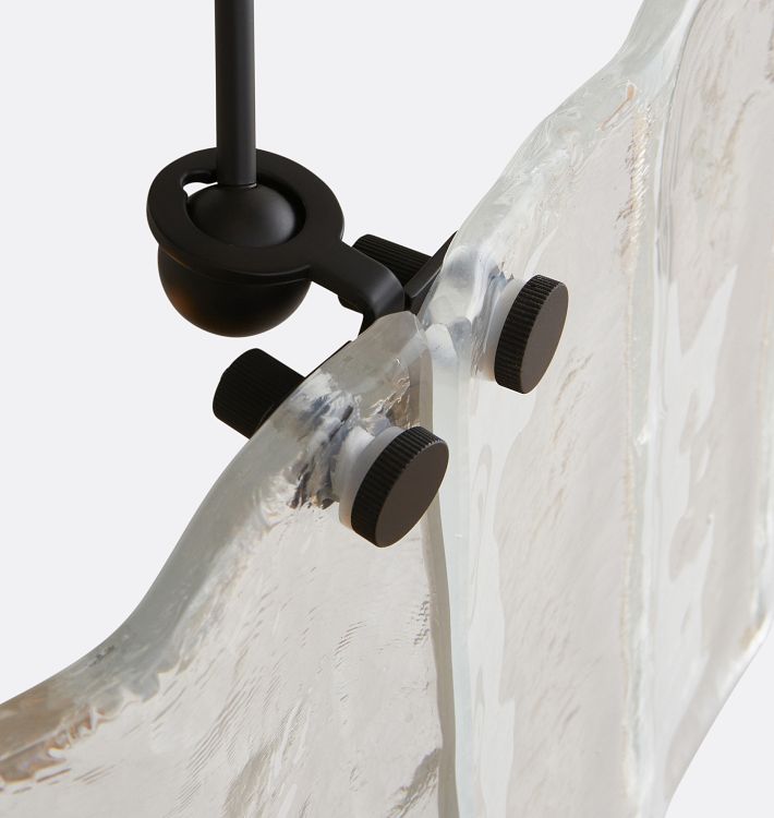Willamette Glass Linear Chandelier 60'' - view 20