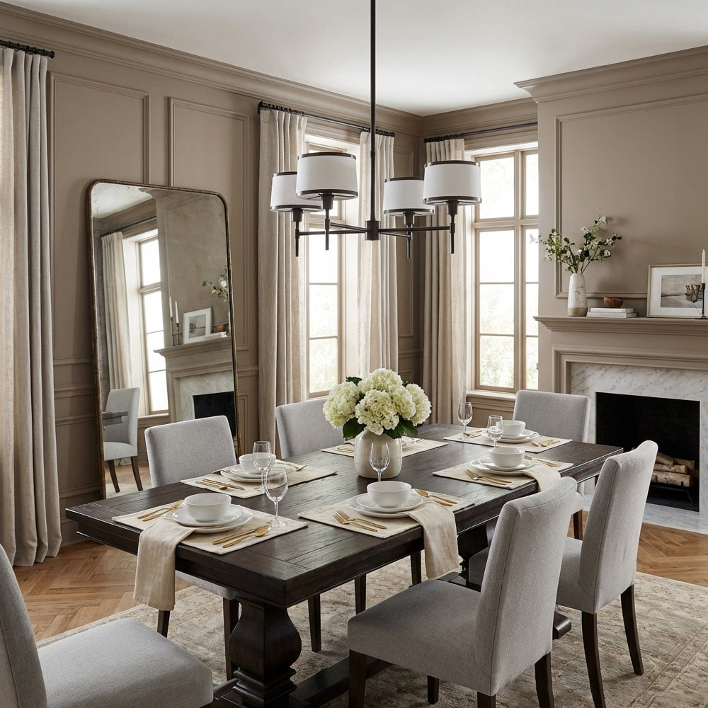 Lizs 4-Light Round Chandelier - view 9