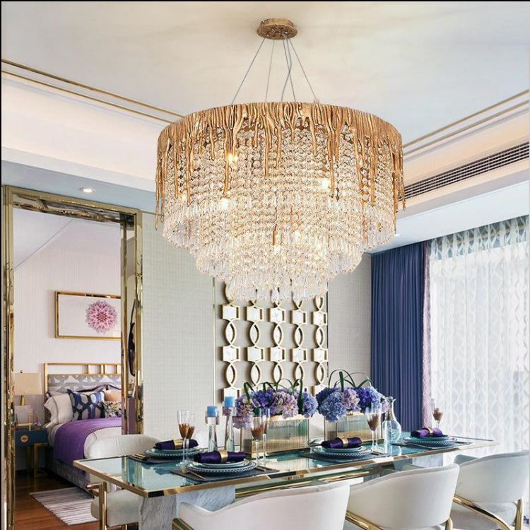 Crystal Cascade Chandelier - view 4