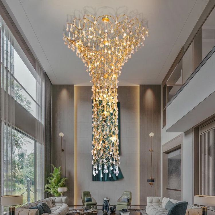 Lumanna Large Branch Chandelier For High Ceiling - view 5
