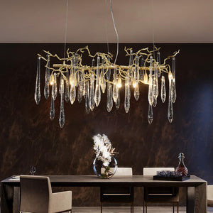 Teardrop  Large Teardrop Modern Branch Chandelier
