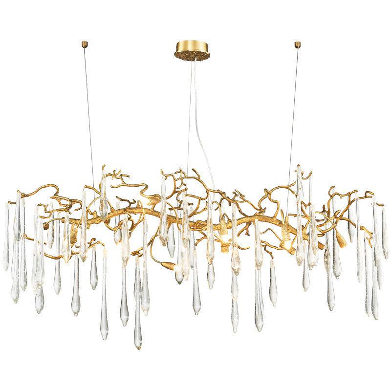 Teardrop  Large Teardrop Modern Branch Chandelier - view 4
