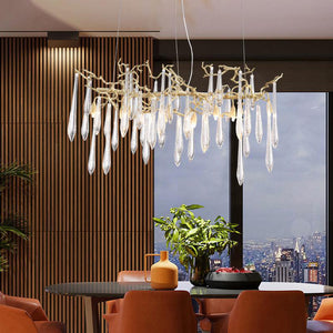 Teardrop  Large Teardrop Modern Branch Chandelier - view 3