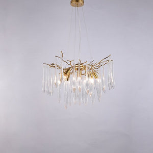 Aqua Round Branch Living And Dining Chandelier - view 5
