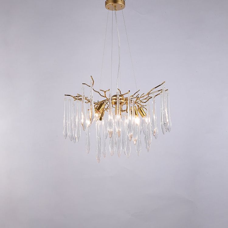 Aqua Round Branch Living And Dining Chandelier - view 5