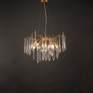 Aqua Round Branch Living And Dining Chandelier - view 4