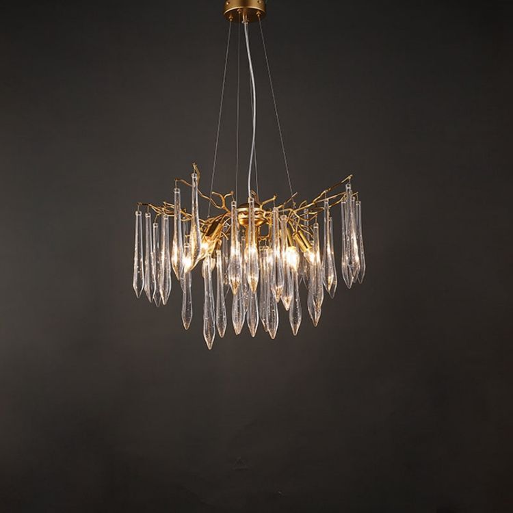 Aqua Round Branch Living And Dining Chandelier - view 4