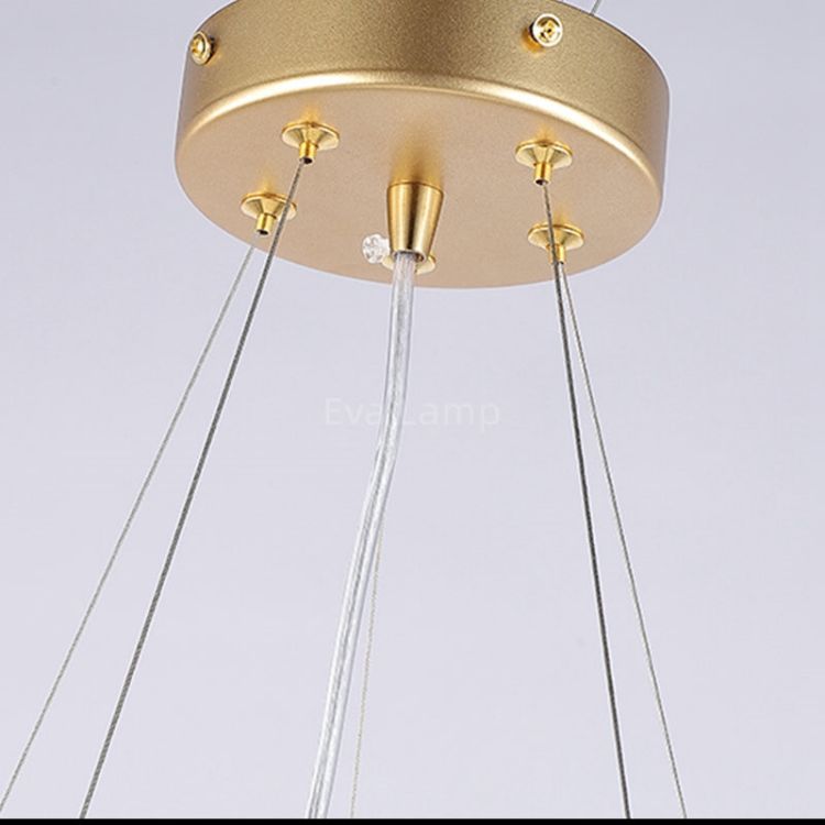 Aqua Round Branch Living And Dining Chandelier - view 7