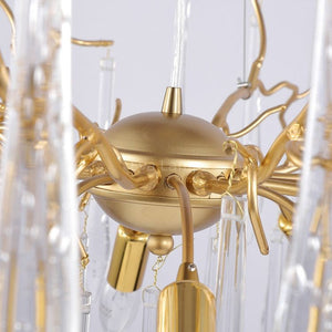 Aqua Round Branch Living And Dining Chandelier - view 9