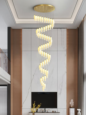 Luma Flora Stairs Chandelier, ceramic - view 10