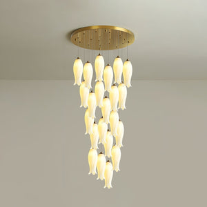 Luma Flora Stairs Chandelier, ceramic - view 48