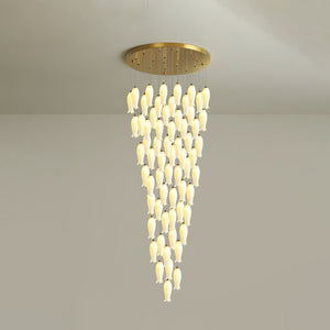 Luma Flora Stairs Chandelier, ceramic - view 54