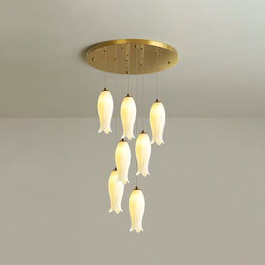 Luma Flora Stairs Chandelier, ceramic - view 23