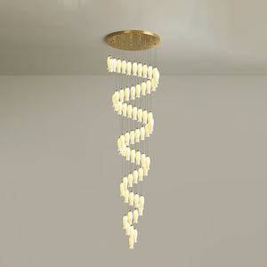 Luma Flora Stairs Chandelier, ceramic - view 29