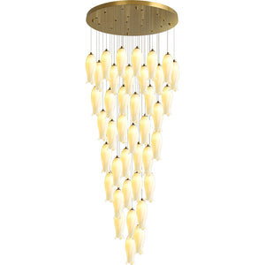 Luma Flora Stairs Chandelier, ceramic - view 31