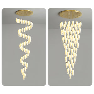Luma Flora Stairs Chandelier, ceramic - view 37