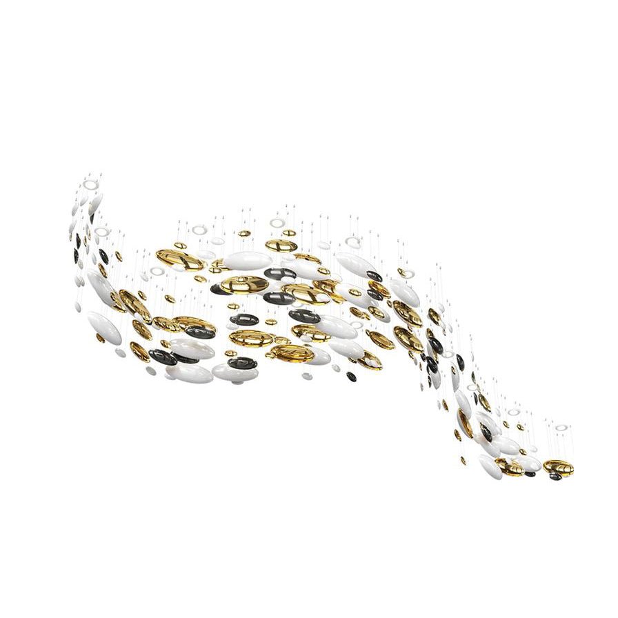 Galaxy Lustre Meteor Shower Crystal Spiral Chandelier - view 8