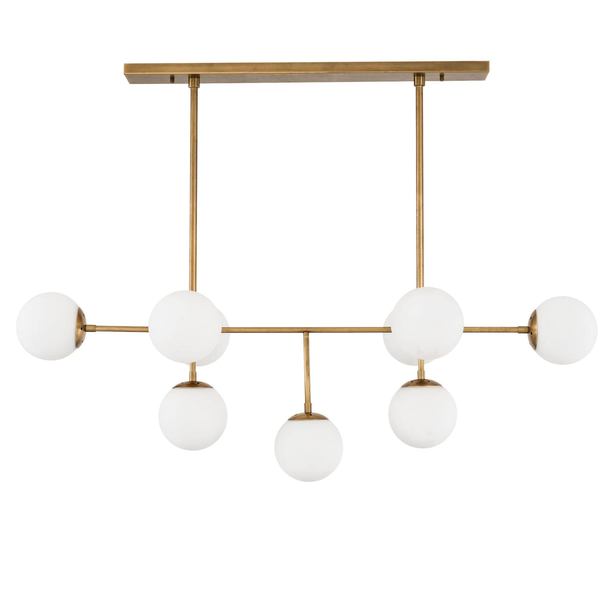 Tortora Modern Brass Chandelier- Brass - view 4
