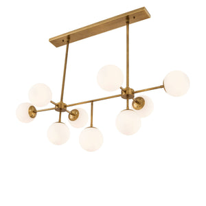 Tortora Modern Brass Chandelier- Brass - view 2