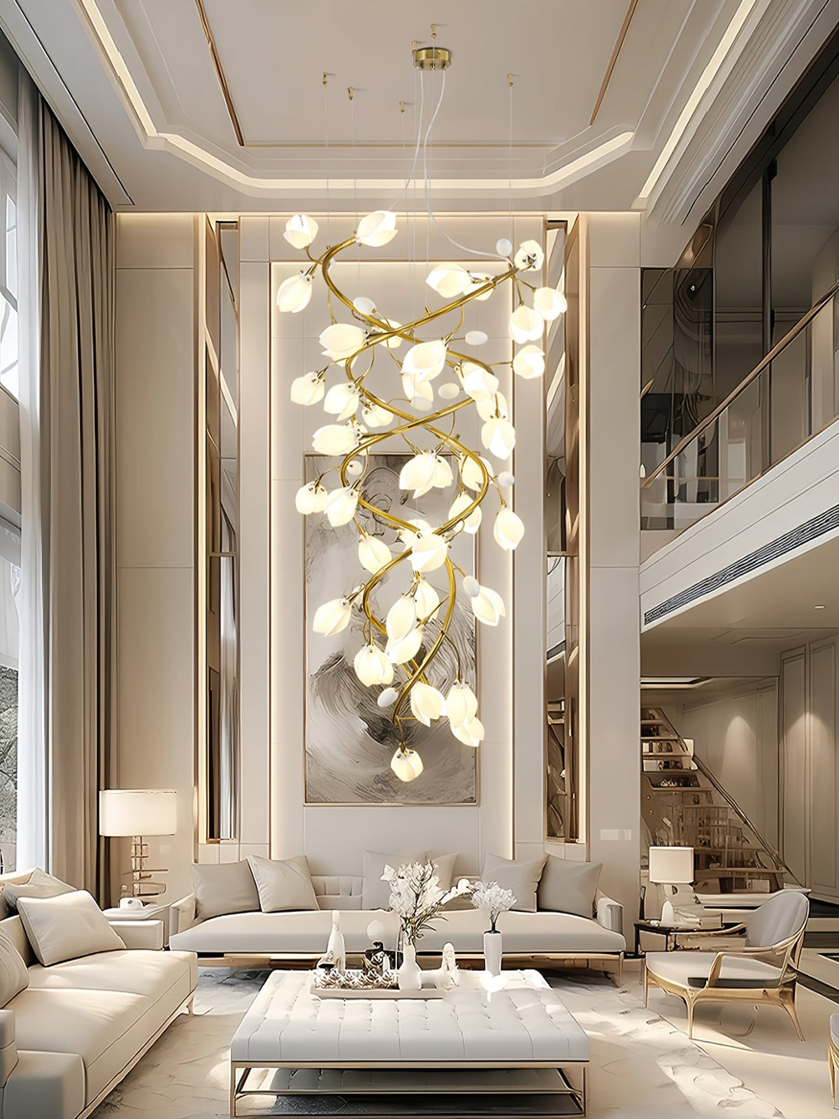 Lysandra Cascade Stairs Chandelier - view 16