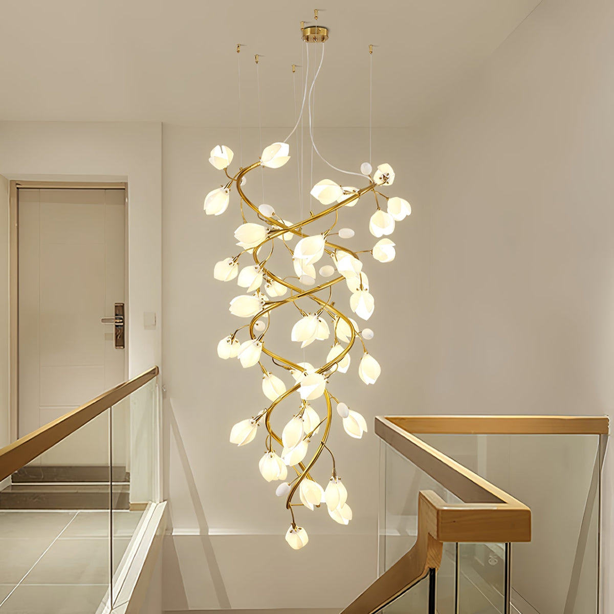 Lysandra Cascade Stairs Chandelier - view 2