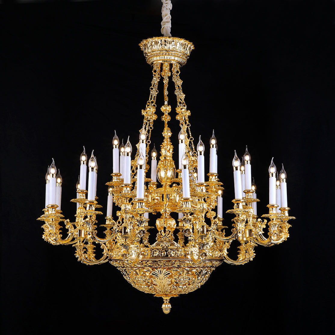 mid century chandelier brass, crystal