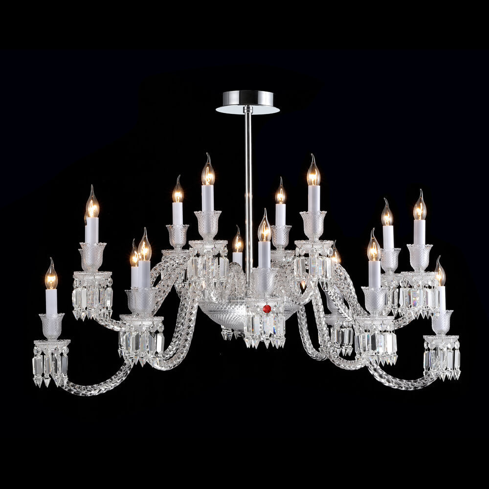Bakala Luxury Ellipse Crystal Chandelier - view 3