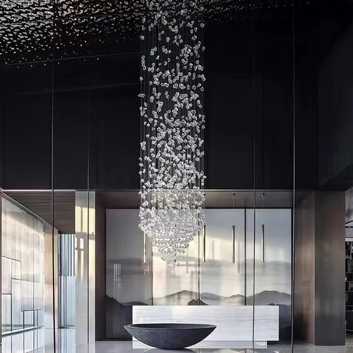 Crystal Stone Chandeliers - view 11