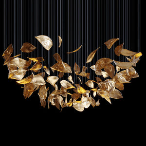 Frozen Leaves Chandelier - view 5